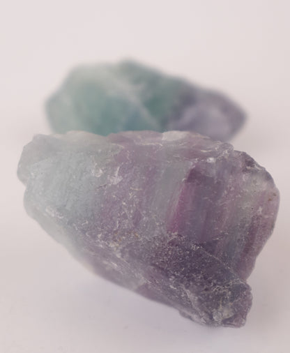 Natural Rainbow Fluorite Chunk – Raw Fluorite Stone for Energy and Collection