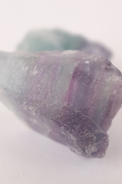 Natural Rainbow Fluorite Chunk – Raw Fluorite Stone for Energy and Collection