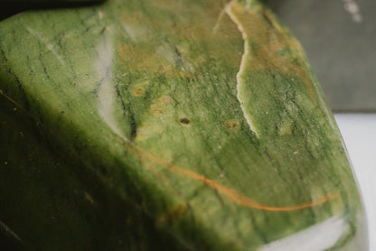 Nephrite Jade Free Form – Decorative Nephrite Jade Stone for Protection and Energy Stability