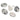 Rainbow Moonstone Cabochons