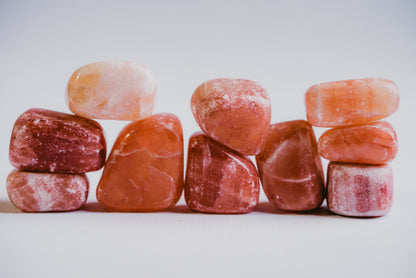 Rose Calcite Pocket Crystal – Gentle Stone for Emotional Balance, Calm, and Inner Connection