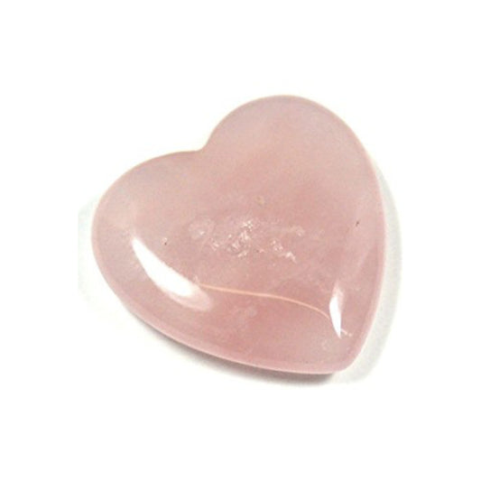 Rose Quartz Heart Shape – Decorative Rose Quartz Heart for Love, Harmony, and Emotional Clarity