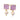 Rough Amethyst & Pearl Gold Earrings