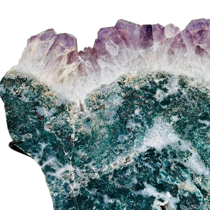 Sacred Earth – Amethyst and Jasper Wall Art for Harmony and Inner Strength