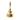 Solid Brass Hand Bell 3"