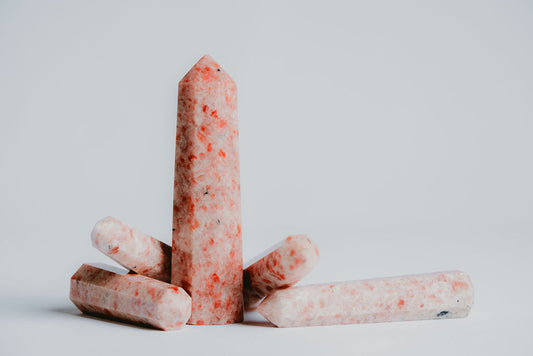 Sunstone Tower – Decorative Sunstone Tower for Vitality, Creativity, and Positive Energy
