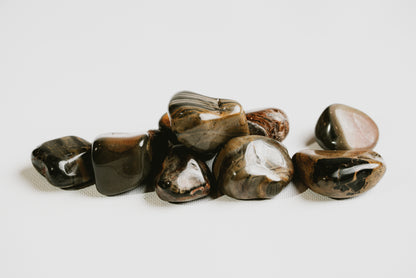 Tiger Iron – Pocket Crystal for Focus, Strength, and Protective Energy