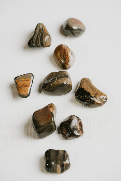 Tiger Iron – Pocket Crystal for Focus, Strength, and Protective Energy