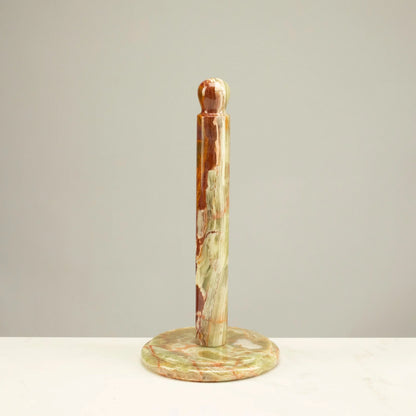 Verdant Onyx Towel Holder – Green Onyx Towel Holder for Stylish and Functional Kitchen Decor
