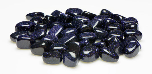 Blue Goldstone Pocket Crystal