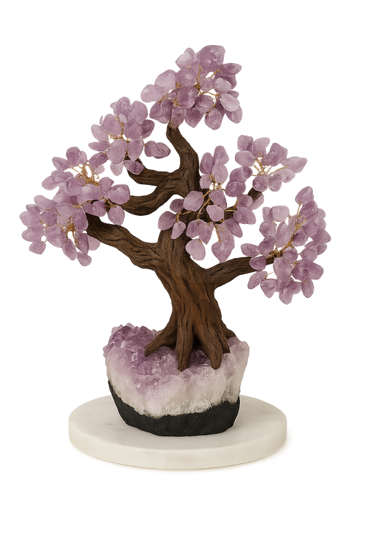 21" Amethyst Bonsai Tree Tree of Life