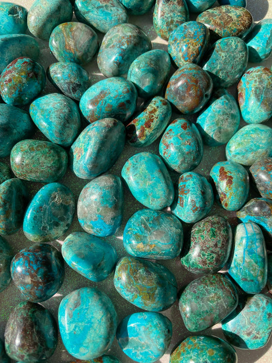 Chrysocolla Pocket Crystal