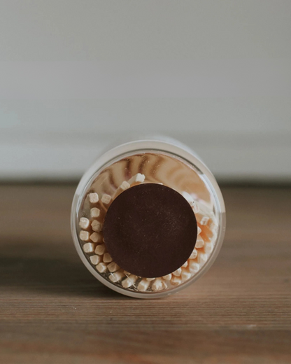 Apothecary Matches – Aspen Wood Matches in Glass Jar with Vintage Style