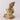 Brass Buddha in Thought Statue – Decorative Figure of Serenity and Inner Reflection