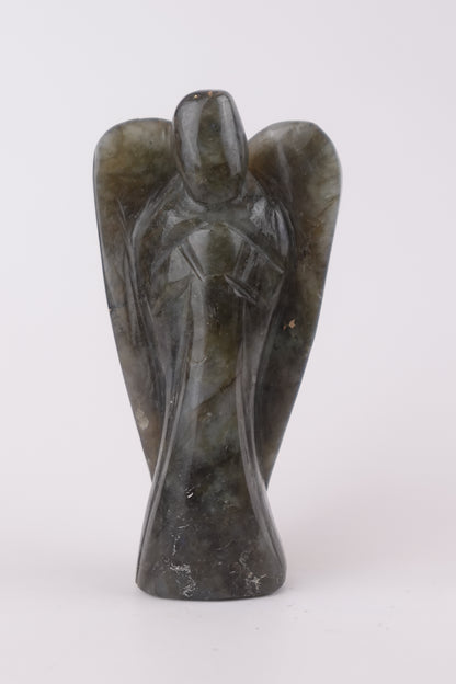 Hand Carved Natural Green Jade angels-Green Jade Angels for Peace and Emotional Healing