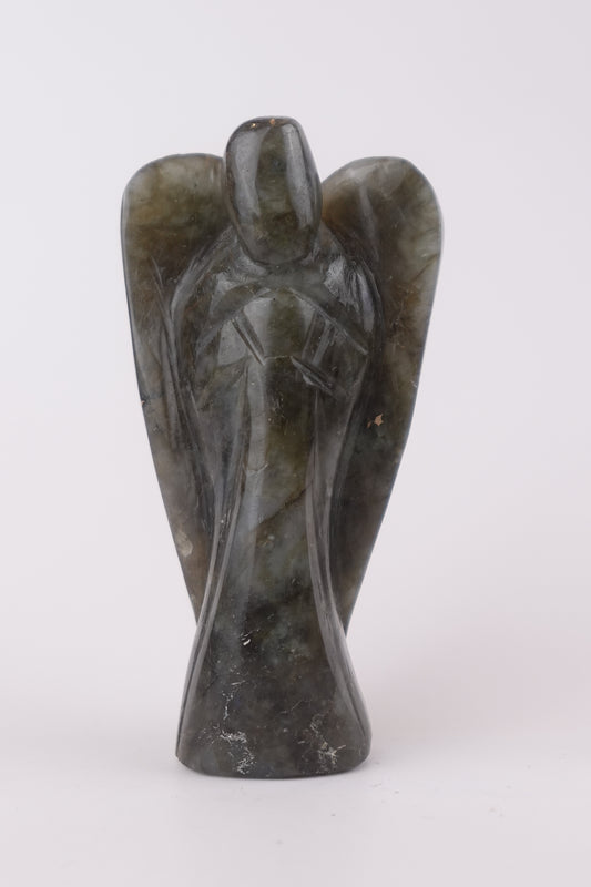 Hand Carved Natural Green Jade angels-Green Jade Angels for Peace and Emotional Healing