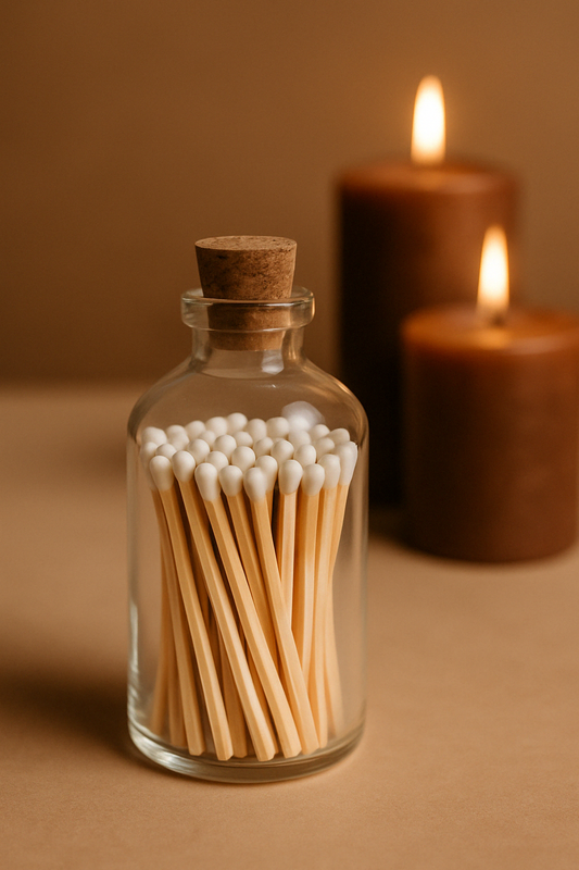 Apothecary Matches White